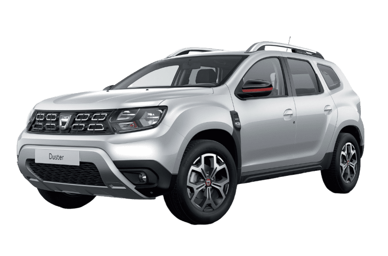 Dacia Duster Grey Color , transparent background