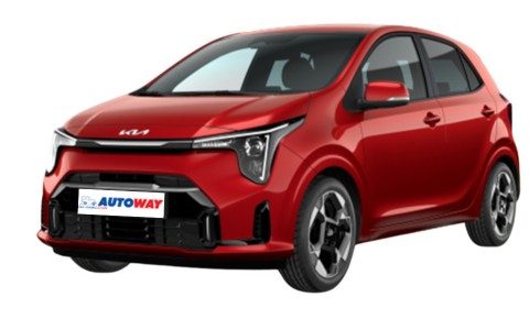 Kia Picanto Autoway Logo, Red