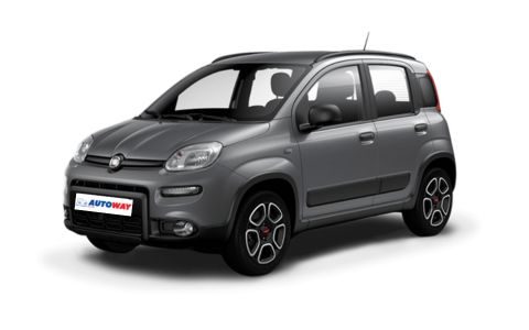 Fiat Panda Autoway Logo, Grey color