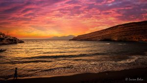 Matala Sunset colours