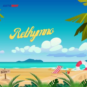 Beach Vacation Travel Autoway Rethymno