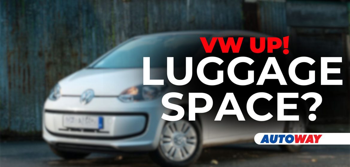 VW Up Luggage space Autoway blog