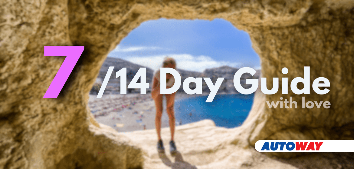 Autoway Cretan Guide (7/14): Matala & Red Beach