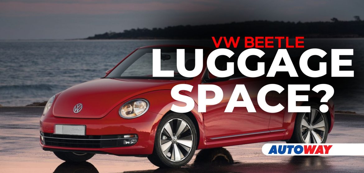 VW Beetle Cabrio Luggage Space