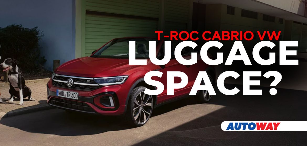 VW T-Roc Cabrio Luggage Space trank